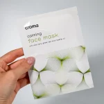 Заспокійлива маска з зеленим чаєм Croma